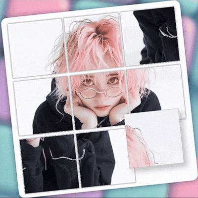 推しのスライディングパズル